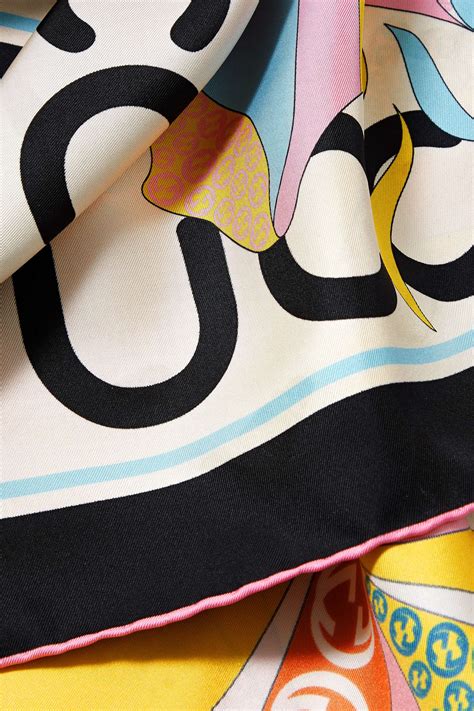 GUCCI Printed silk